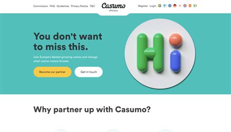 casumo affiliate program|Casumo Affiliates.